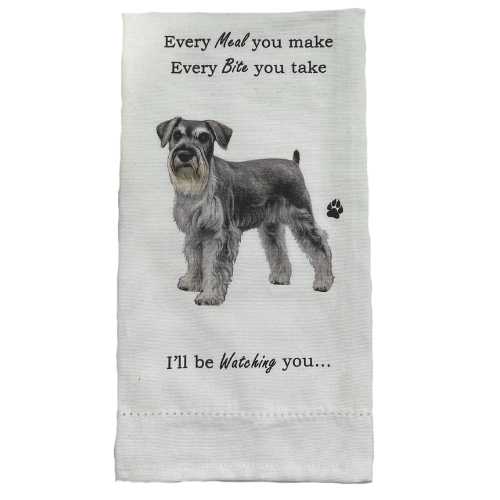 Schnauzer Towel