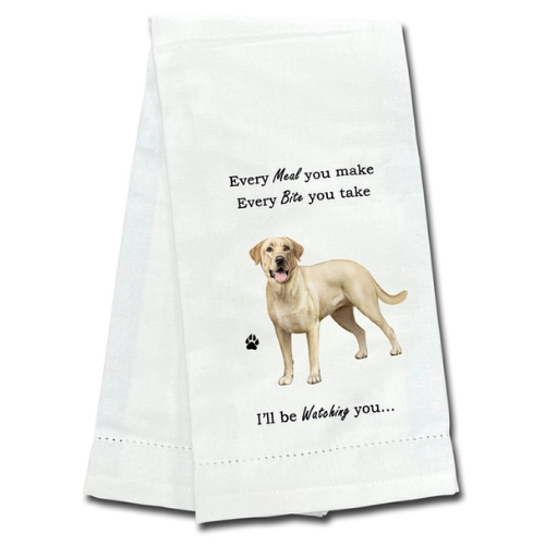 Yellow Labrador Towel