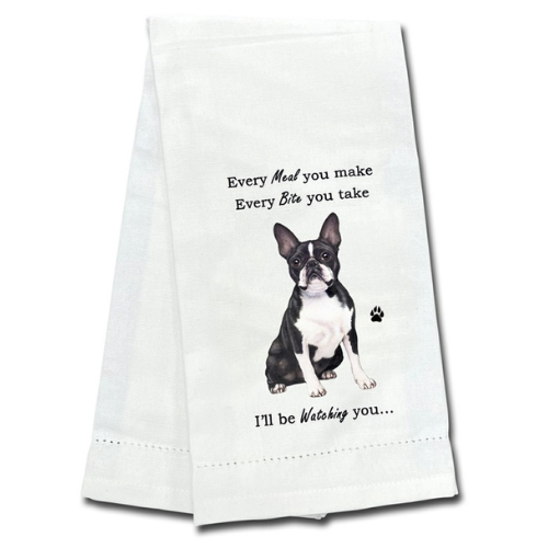 Boston Terrier  Towel