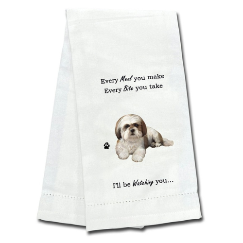 Tan Shih Tzu Towel