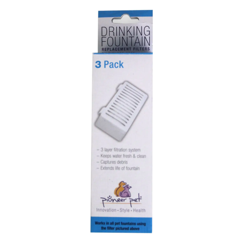 Pioneer Pet Serene Pet Fountain Replacement T-Shaped Filter