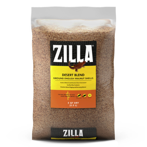 Zilla Desert Blend English Walnut Shells 5 Quarts