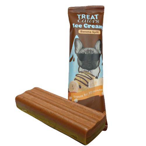 Scoochie Treat Eaters Dog Ice Cream Bar Banana Split