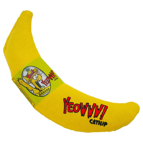 Yeowww! Cat Toy Catnip Banana