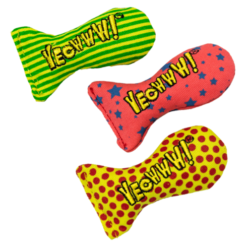 Yeowww Cat Toy Stinkies Catnip Stripes