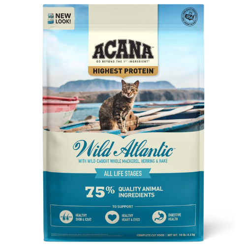 Acana Highest Protein Cat Wild Atlantic 10#