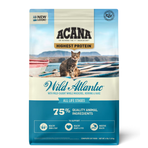 Acana Highest Protein Cat Wild Atlantic 4#