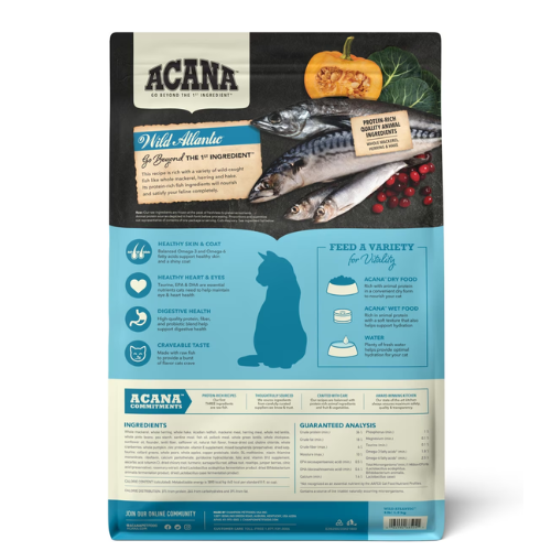 Acana Highest Protein Cat Wild Atlantic 4#