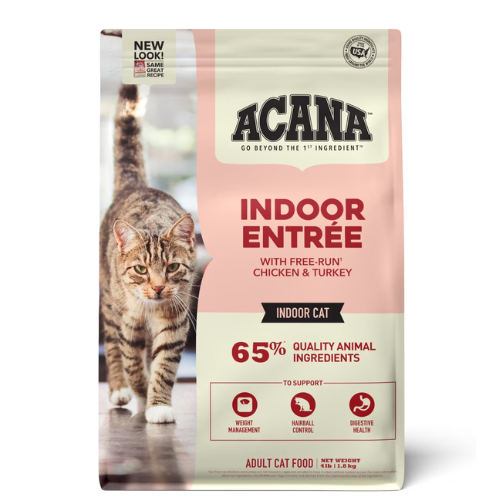 Acana Cat Indoor Entree 4#
