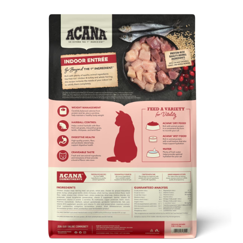 Acana Cat Indoor Entree 4#