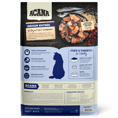 Acana Cat Indoor Entree With Fish 10#