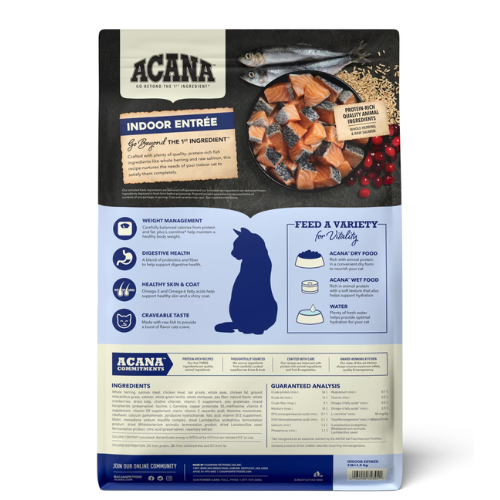 Acana Cat Indoor Entree With Fish 4#
