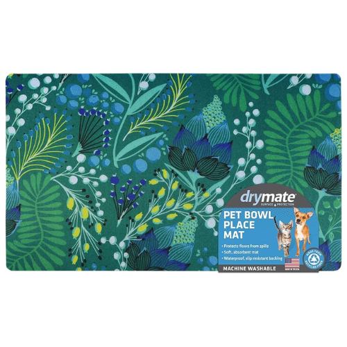 Drymate Placemat Green and Blue Pattern