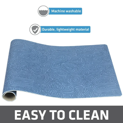 Drymate Placemat Blue Stucco Pattern