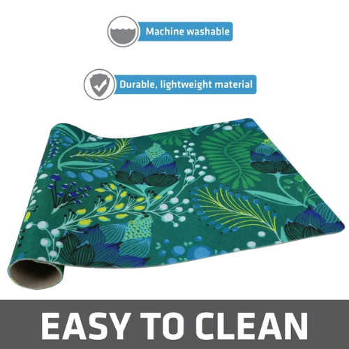 Drymate Placemat Green and Blue Pattern