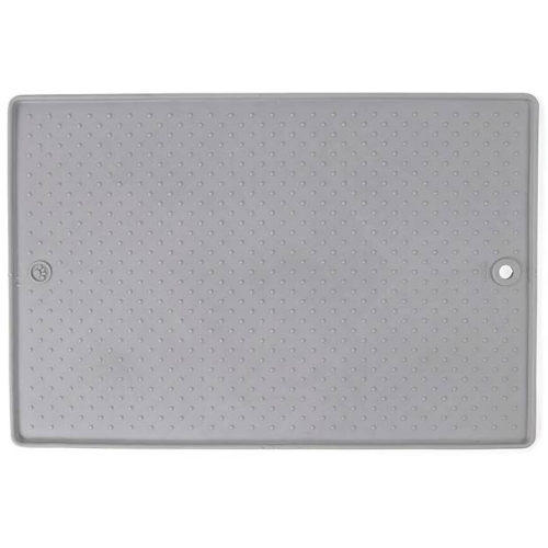 Dexas Pet Bowl Grippmat Gray 17x23.5"
