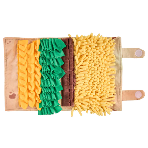 Zippy Paws Snufflerz Roll Burrito Dog Toy Snuffle Mat