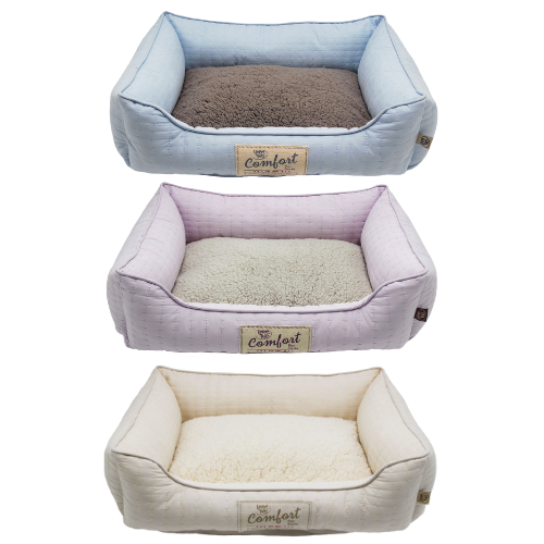 Happy Tails Quilted Cuddler Pet Bed 24