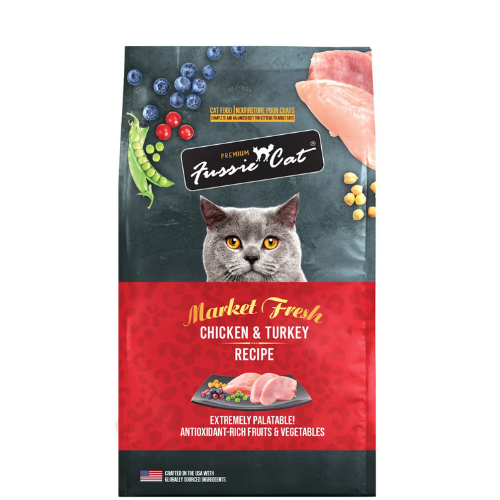 Fussie Cat Market Fresh Chicken & Turkey Recipe 3.5#