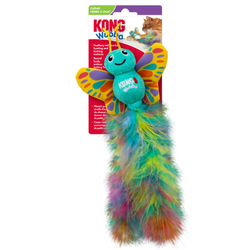 Kong Wubba Butterfly Cat Toy