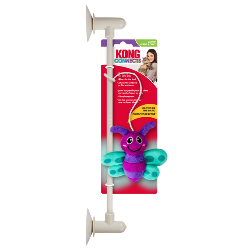 Kong Connects Glow Firefly Cat Toy