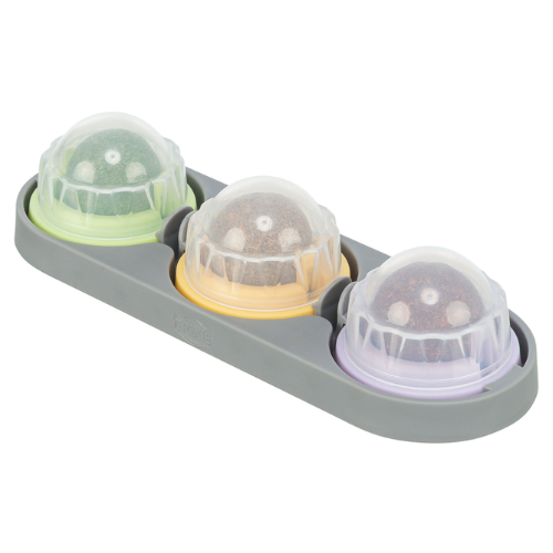 Trixie 3 Flavor Lick & Play Station Cat Toy