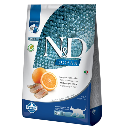 Farmina Ocean Herring & Orange Recipe Cat Food 11#