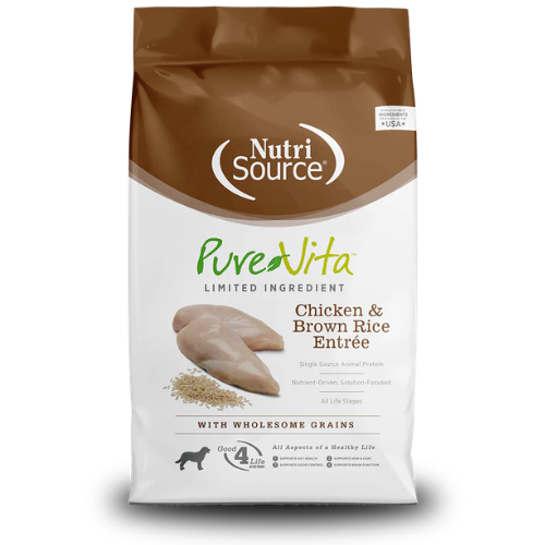 PureVita Dog Chicken & Brown Rice 25#