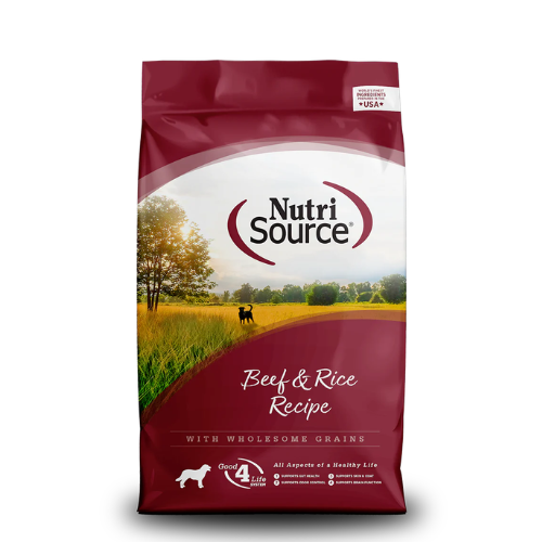 NutriSource Dog Beef And Brown Rice 4#