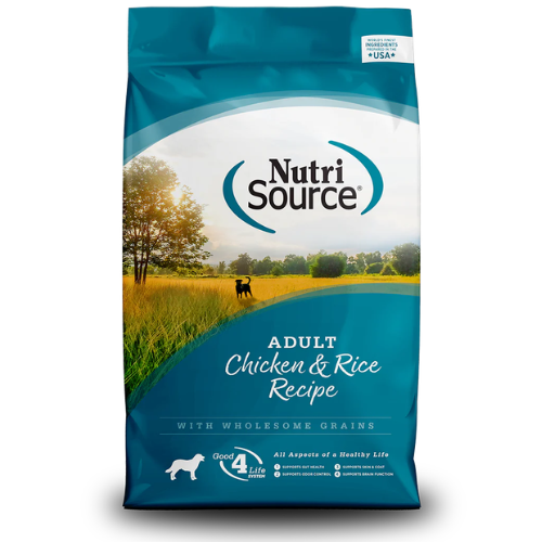 NutriSource Dog Chicken & Rice 26#