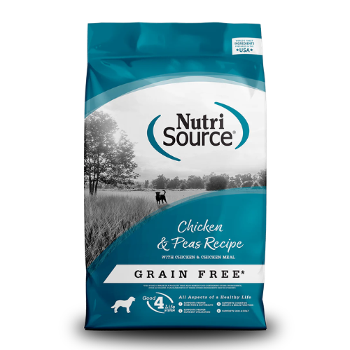 NutriSource Dog Grain Free Chicken & Pea 12#
