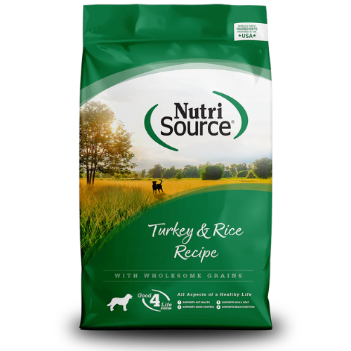 NutriSource Dog Turkey & Rice 26#