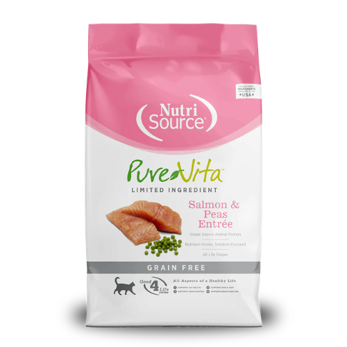 PureVita Cat Grain Free Salmon & Pea 12#