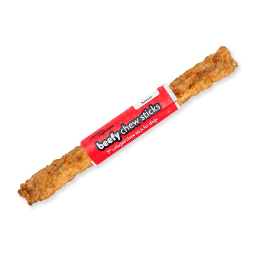 Frankly Dog Chews Beefy Sticks Bacon 7"
