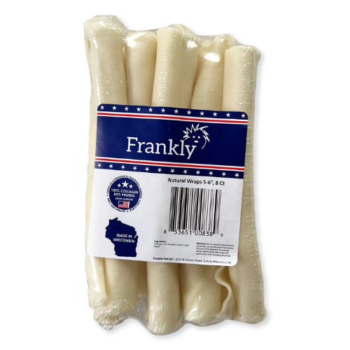 Frankly Dog Chews Collagen Wrap 8pk