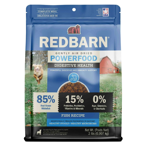 Redbarn Adult Dog Air Dried Gut Health Fish Recipe 2# Bag