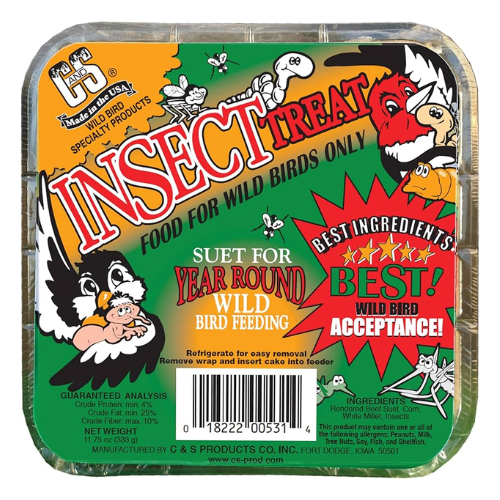 C&S Insect treat Suet Cake 11.75oz
