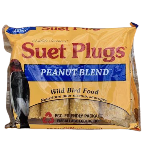 Wildlife Sciences Peanut Suet Plugs 4pk