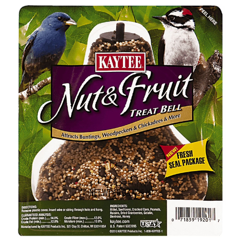 KAYTEE NUT AND FRUIT SEED BELL