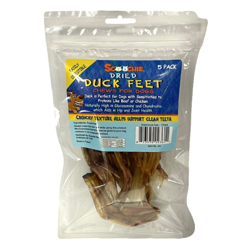 Scoochie Duck Feet 5pk Dog Chews