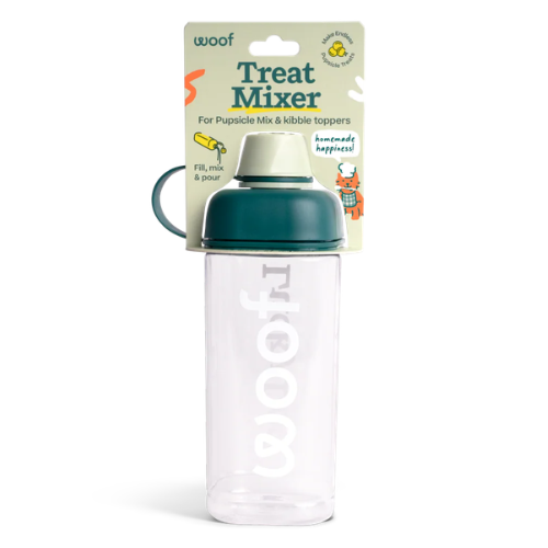 Woof Pupsicle Pop Treat Mixer Bottle