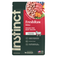 Instinct Dog FreshRaw Bites Frozen Beef 3lb