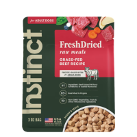 Instinct Dog FreshDried Freeze Dried Raw Meal Beef 3oz