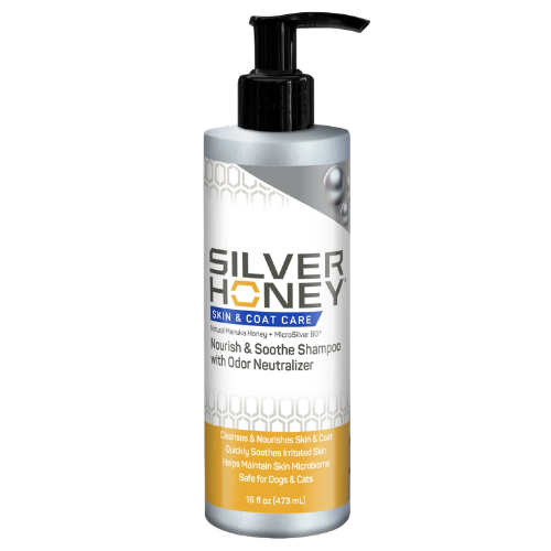 Silver Honey Nourish & Soothe Shampoo with Odor Neutralizer 16oz