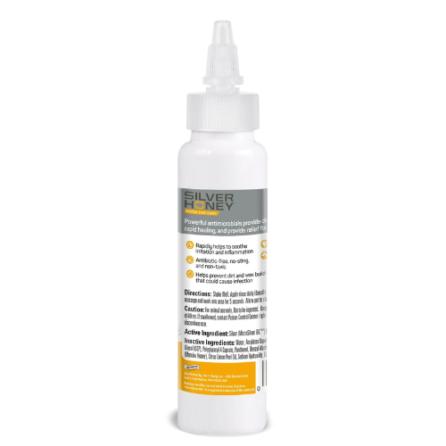 SLVR HNY EAR CARE RINSE 4OZ