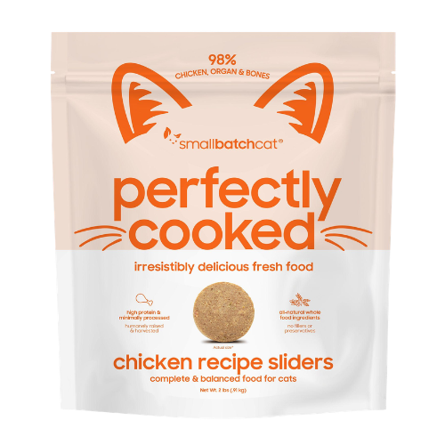 Smallbatch Cat Perfectly Cooked Frozen Chicken Sliders 2lb