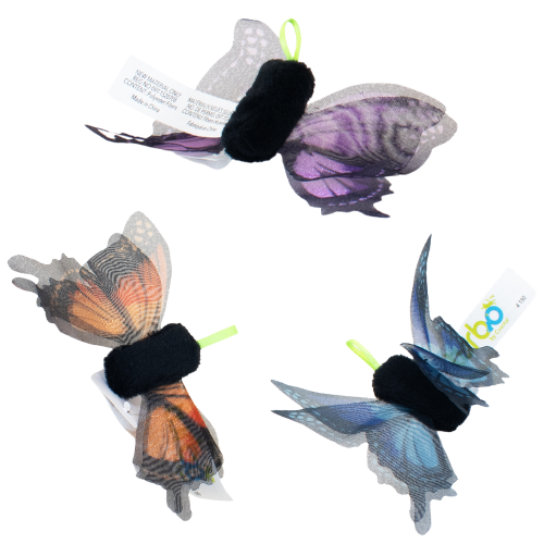 BUTTERFLY W SHIMMERING WINGS