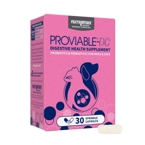 Proviable-DC Digestive Health Supplement for Dogs & Cats, 30ct Capsules