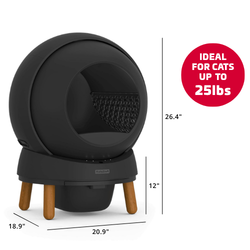 PetSafe ScoopFree SmartSpin Automatic Litter Box Black