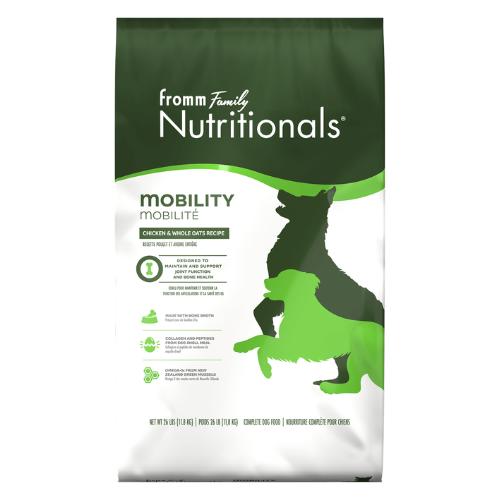 Fromm Nutritionals Mobillity Support Dry Dog Food Chicken & Whole Oats